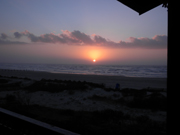 Sunrise From Deck
